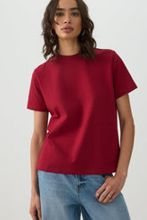 Basic Relaxed Short Sleeve T Shirt