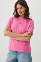 Basic Relaxed Short Sleeve T Shirt