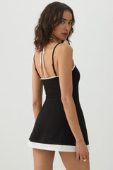 Double Strap Knit Romper