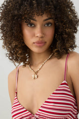 Striped Babydoll Tank Top