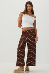 Knit Crepe Culottes