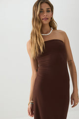 Tube Top Maxi Dress