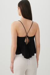 Open Back Tank Top