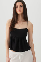 Open Back Tank Top