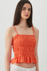 Tube Top with Removable Straps