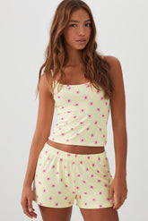 Printed Ultra Soft PJ Tank Top