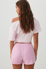 Printed Ultra Soft PJ Shorts