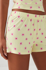 Printed Ultra Soft PJ Shorts