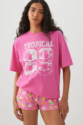 Oversized Graphic PJ T-Shirt