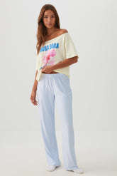 Printed Ultra Soft Straight Leg PJ Pants
