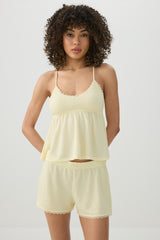 Knit Waffle PJ Shorts