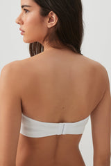 Seamless Strapless Push Up Bra