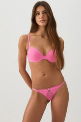 Cotton Lace Thong