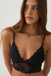 Lace Triangle Bralette