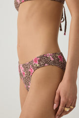Animal Print Full Coverage Bikini Bottom