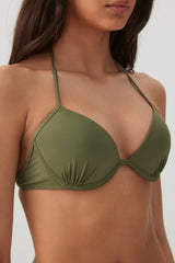 Underwire Push Up Bikini Top