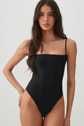 One Piece Swimsuit with Removable Straps