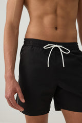 Contrast Piping Swim Trunks