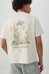 Boxy Graphic Crew Neck T-Shirt