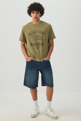 Boxy Graphic Crew Neck T-Shirt