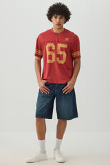 Crew Neck Mesh Sport Top