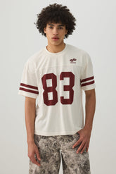 Crew Neck Mesh Sport Top