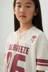 V-Neck Sports Jersey Top