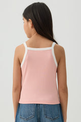 Ringer Knit Tank Top