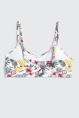 Tropical Fruit Triangle Bikini Top