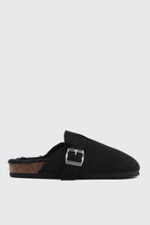 Faux Suede Clogs
