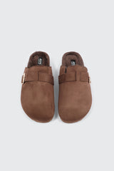 Faux Suede Clogs
