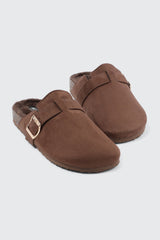 Faux Suede Clogs