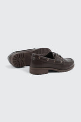 Faux Leather Boat Shoes