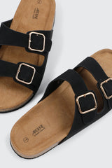 Two-Buckle Sandals
