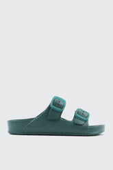 Two-Strap Slide Sandals