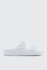 Two-Strap Slide Sandals