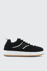 Faux Suede Sneakers