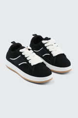 Faux Suede Sneakers