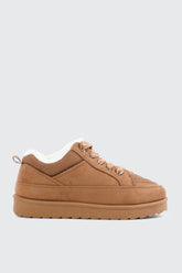 Faux Fur Lined Sneakers