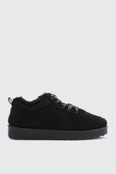 Faux Fur Lined Sneakers