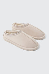 Faux Sheepskin Clogs