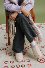 Faux Sheepskin Clogs