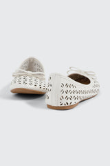 Cutout Ballet Flats