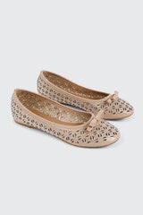 Cutout Ballet Flats