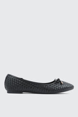 Textured Ballet Flats