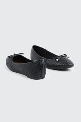 Textured Ballet Flats