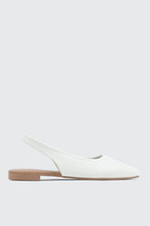 Pointed Toe Slingback Flats