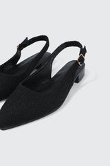 Pointed Toe Slingback Flats