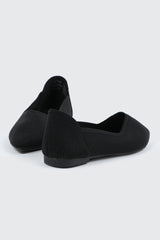 Pointed Toe Knit Flats