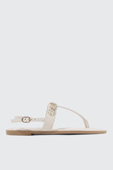 Strappy Sandals with Coin Charms
